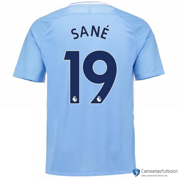 Camiseta Manchester City Primera equipo Sane 2017-18